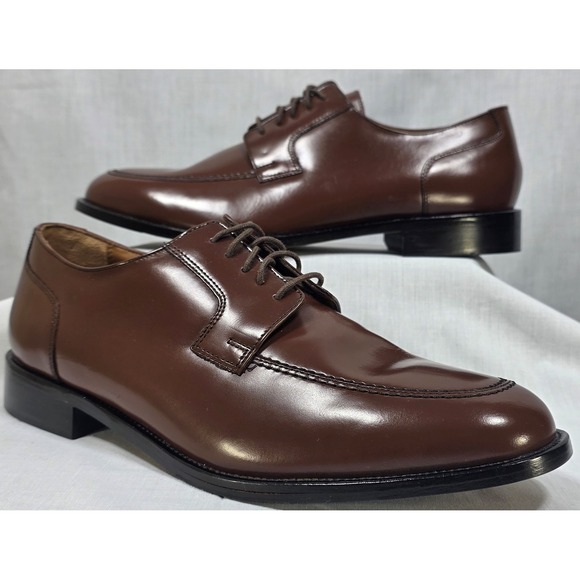 Bostonian First Flex Mens Brown Leather Moc Toe Derby Dress Shoes 11 M‎ 25022 main image 11